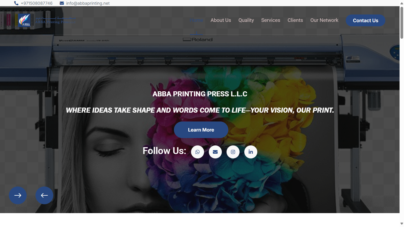 ABBA Printing Press